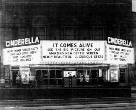 Cinderella Theatre - Old Photo From Detroit Yes Burton Collection